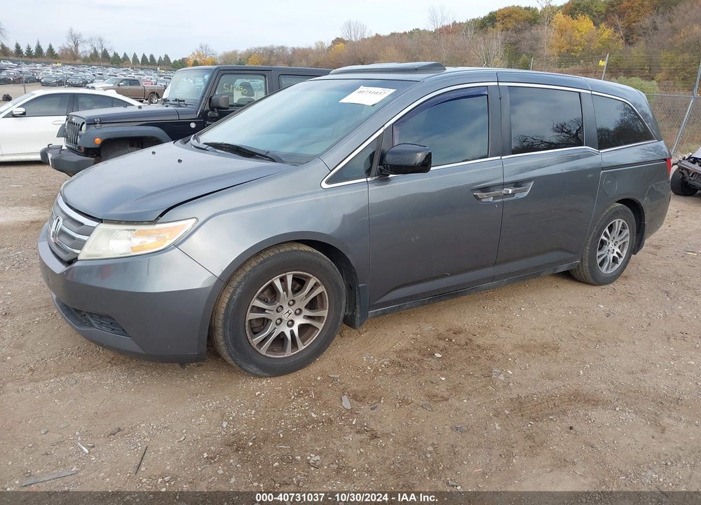2011 HONDA ODYSSEY EX-L VIN: 5FNRL5H65BB065953