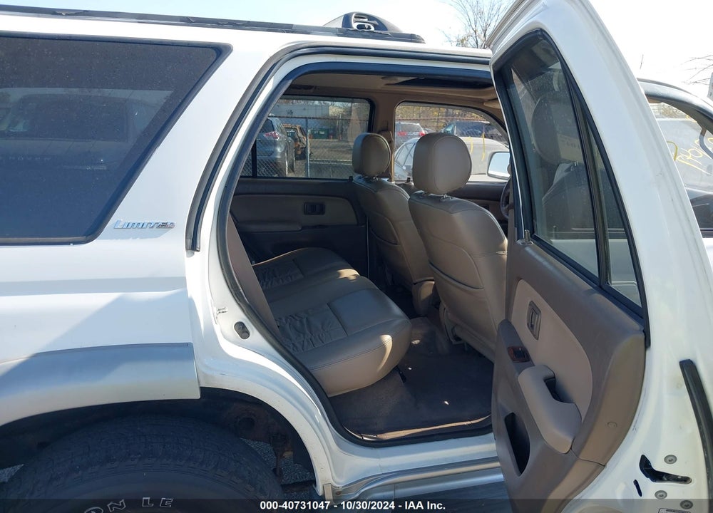 1998 TOYOTA 4RUNNER SR5 V6 LIMITED VIN: JT3HN87R7W0189556
