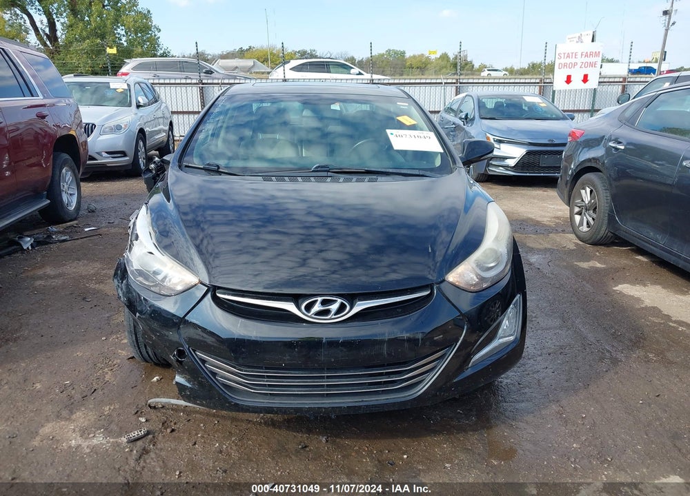 2015 HYUNDAI ELANTRA SPORT VIN: KMHDH4AH9FU342663