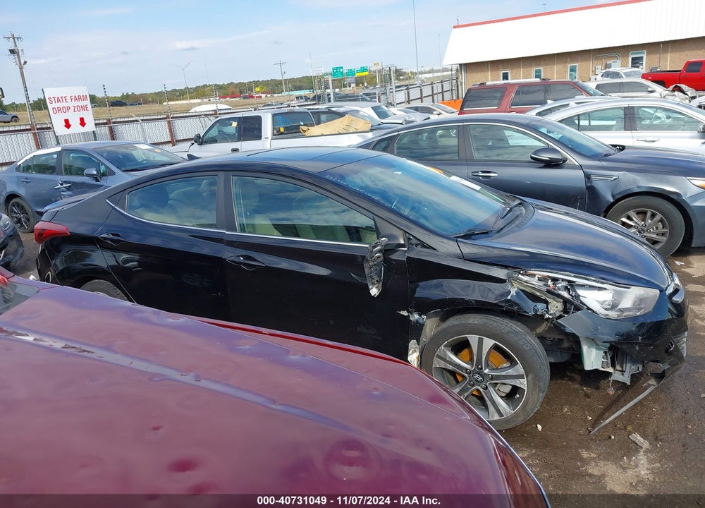 2015 HYUNDAI ELANTRA SPORT VIN: KMHDH4AH9FU342663