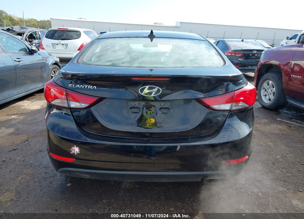 2015 HYUNDAI ELANTRA SPORT VIN: KMHDH4AH9FU342663