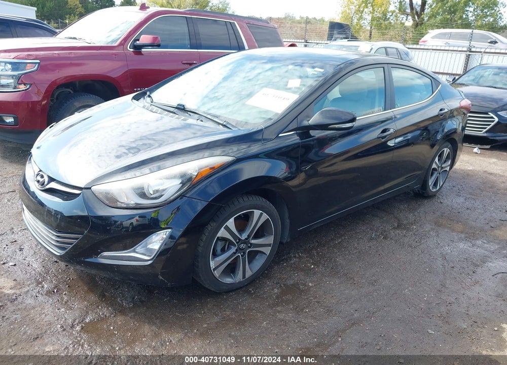 2015 HYUNDAI ELANTRA SPORT VIN: KMHDH4AH9FU342663