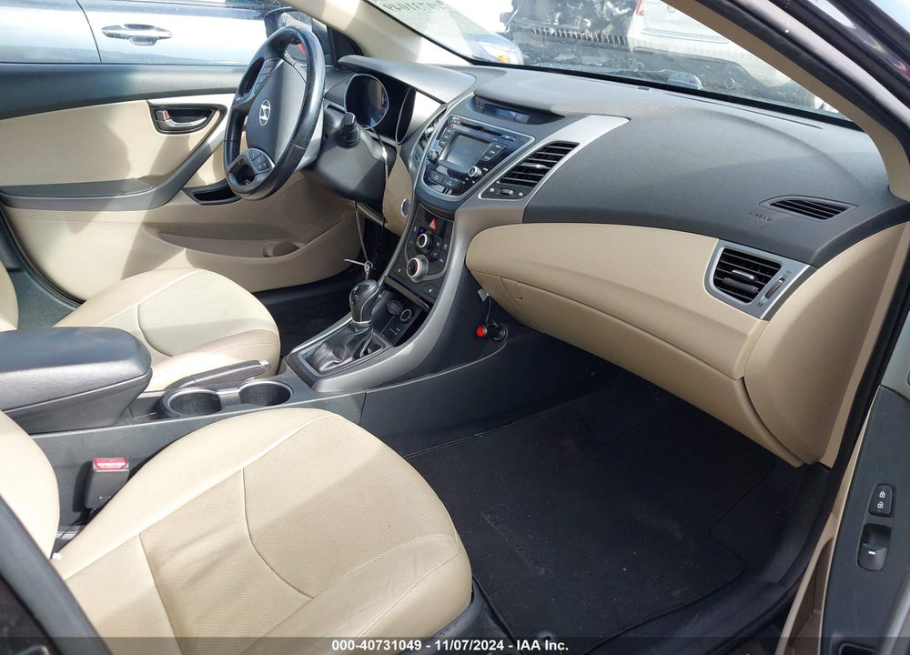 2015 HYUNDAI ELANTRA SPORT VIN: KMHDH4AH9FU342663