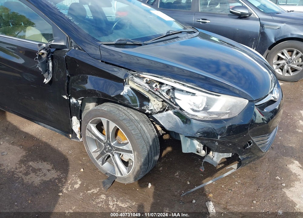 2015 HYUNDAI ELANTRA SPORT VIN: KMHDH4AH9FU342663