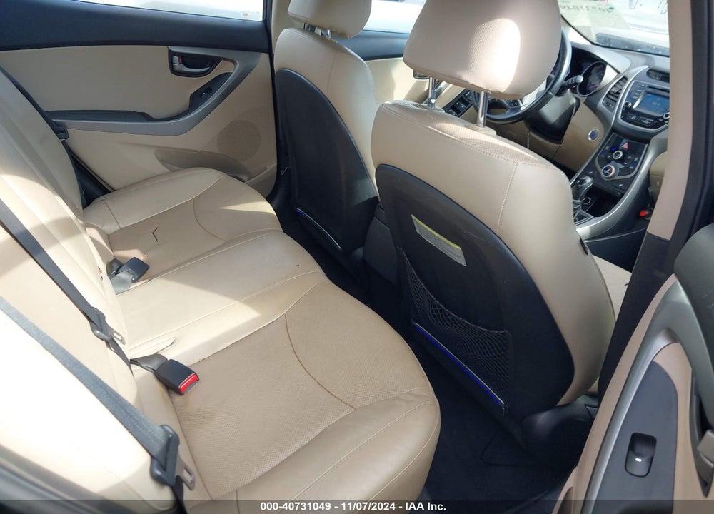2015 HYUNDAI ELANTRA SPORT VIN: KMHDH4AH9FU342663