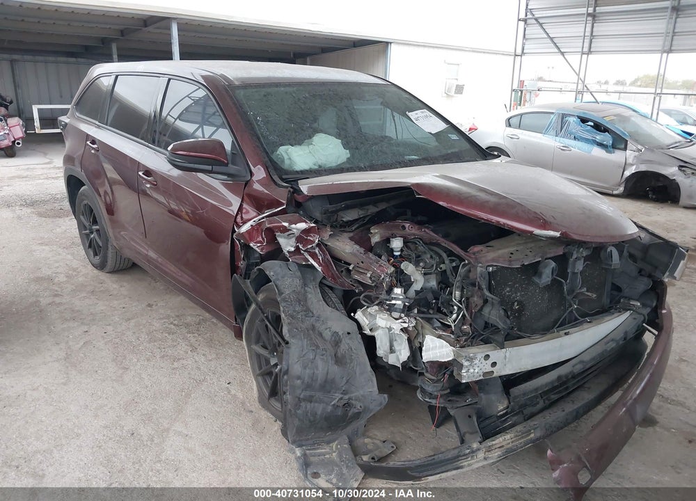 2014 TOYOTA HIGHLANDER LE VIN: 5TDZARFH3ES005199