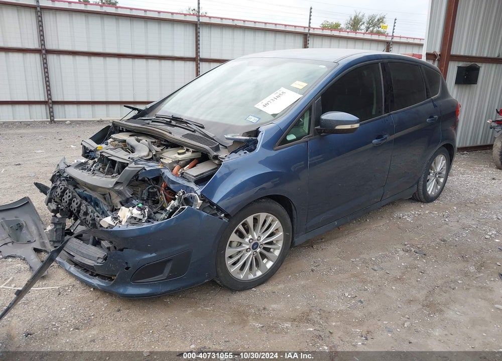 2018 FORD C-MAX HYBRID SE VIN: 1FADP5AU5JL105473