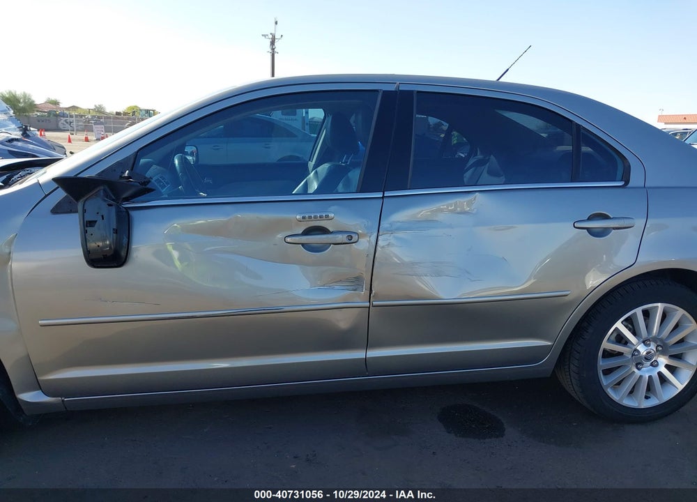 2009 MERCURY MILAN V6 PREMIER VIN: 3MEHM08189R617226