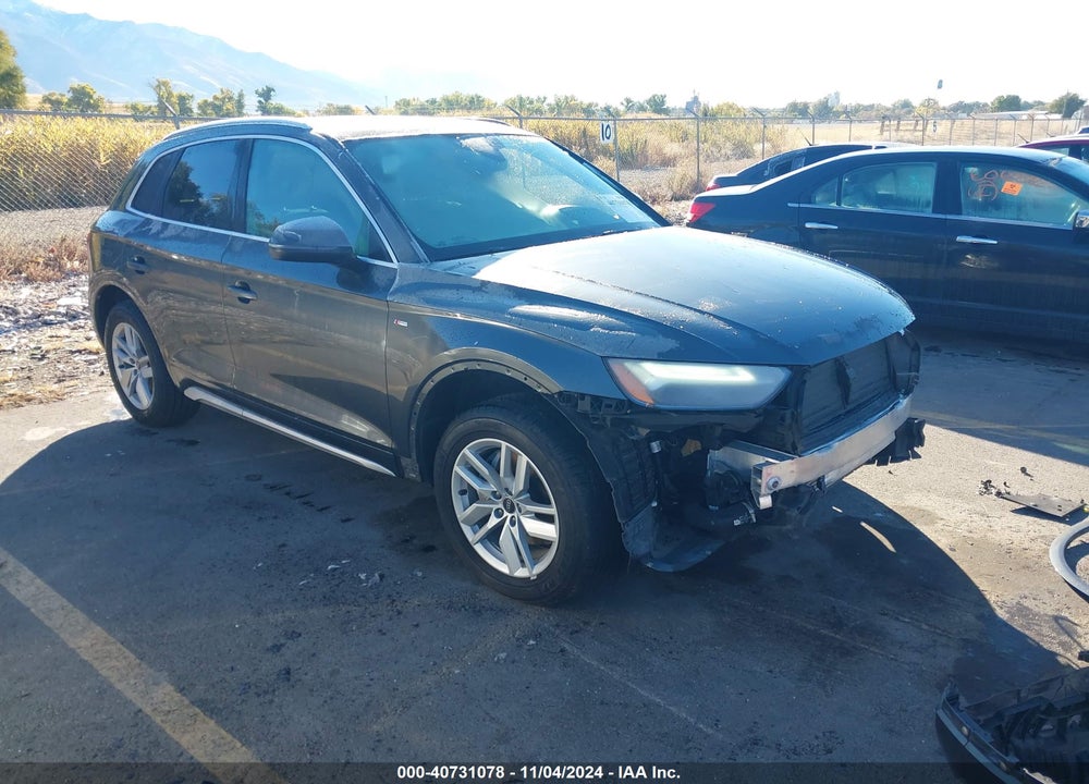 2022 AUDI Q5 S LINE PREMIUM VIN: WA1GAAFY4N2052154