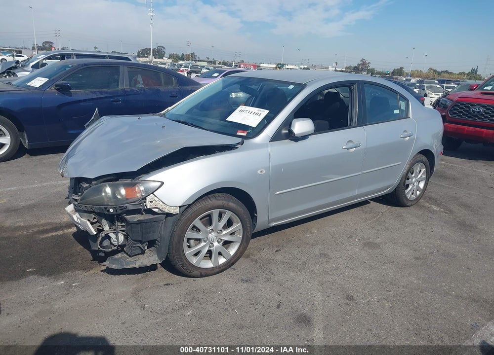 2008 MAZDA 3 I VIN: JM1BK12G881817340