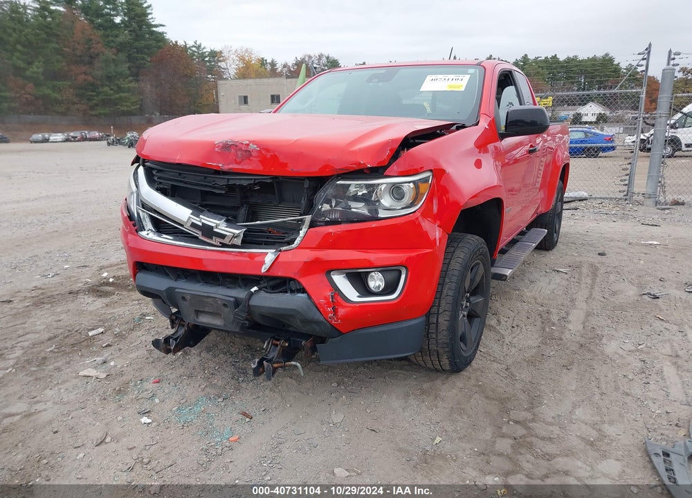 2016 CHEVROLET COLORADO LT VIN: 1GCHTCE38G1364119