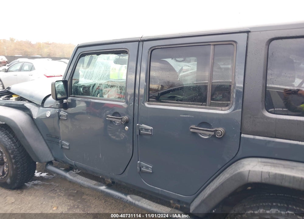 2016 JEEP WRANGLER UNLIMITED SPORT VIN: 1C4HJWDG9GL333249