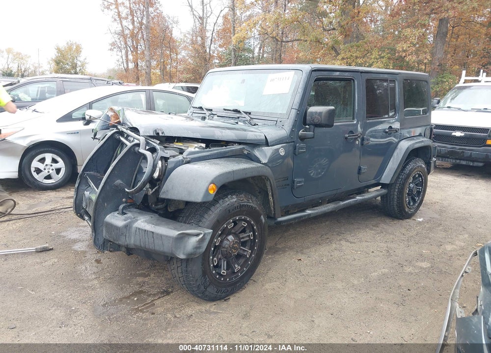 2016 JEEP WRANGLER UNLIMITED SPORT VIN: 1C4HJWDG9GL333249