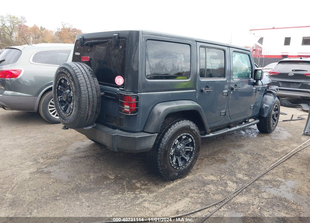 2016 JEEP WRANGLER UNLIMITED SPORT VIN: 1C4HJWDG9GL333249
