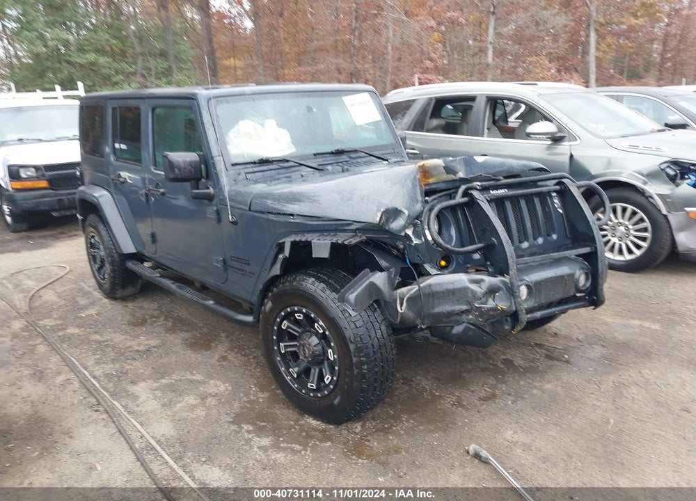 2016 JEEP WRANGLER UNLIMITED SPORT VIN: 1C4HJWDG9GL333249