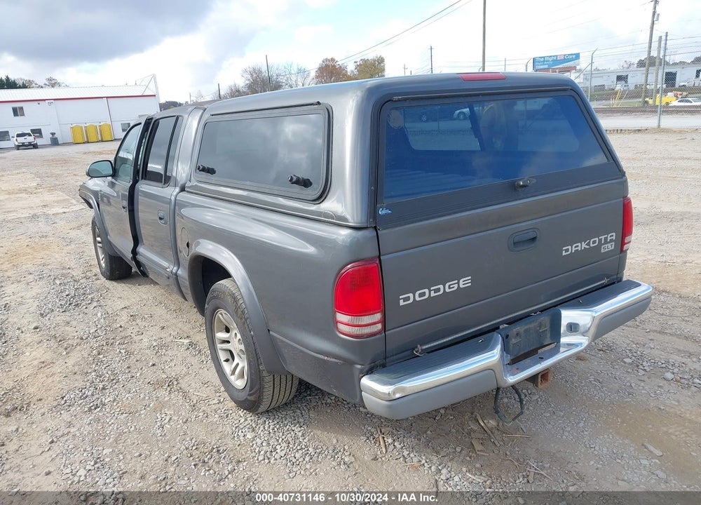 2003 DODGE DAKOTA SLT VIN: 1D7HL48NX3S143196