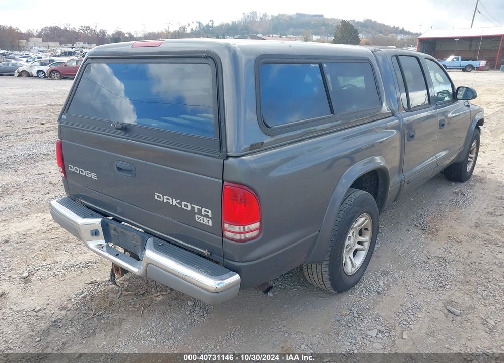 2003 DODGE DAKOTA SLT VIN: 1D7HL48NX3S143196