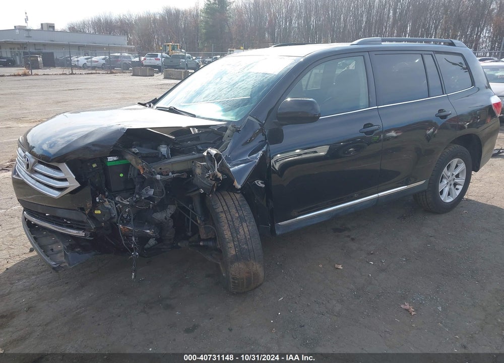 2013 TOYOTA HIGHLANDER SE V6 VIN: 5TDBK3EH6DS268590