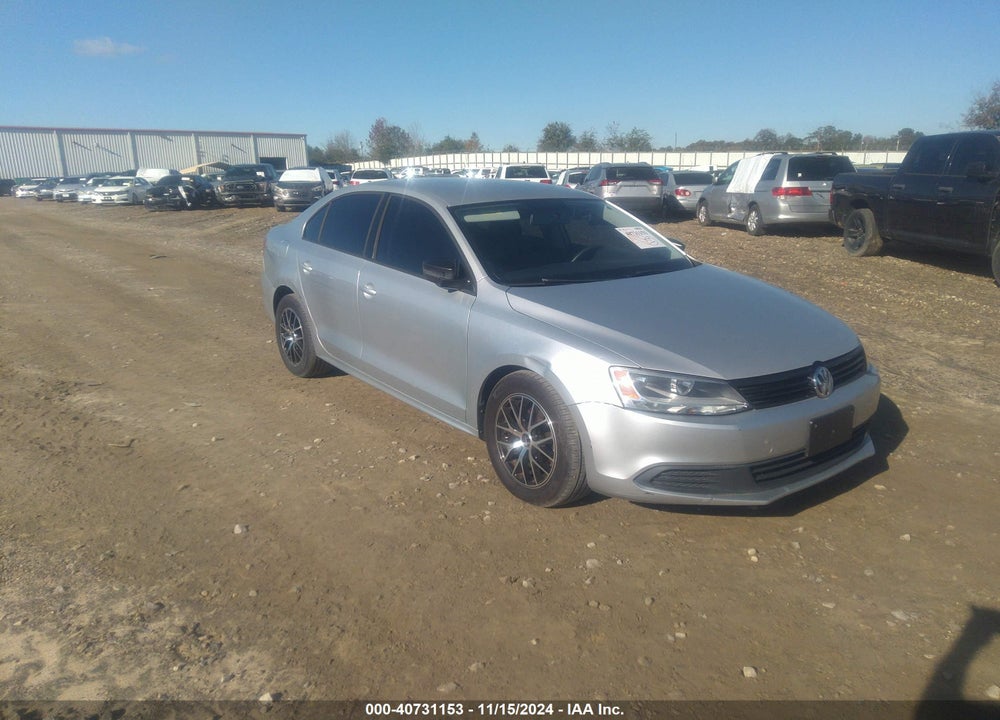2012 VOLKSWAGEN JETTA 2.0L S VIN: 3VW1K7AJ7CM353395