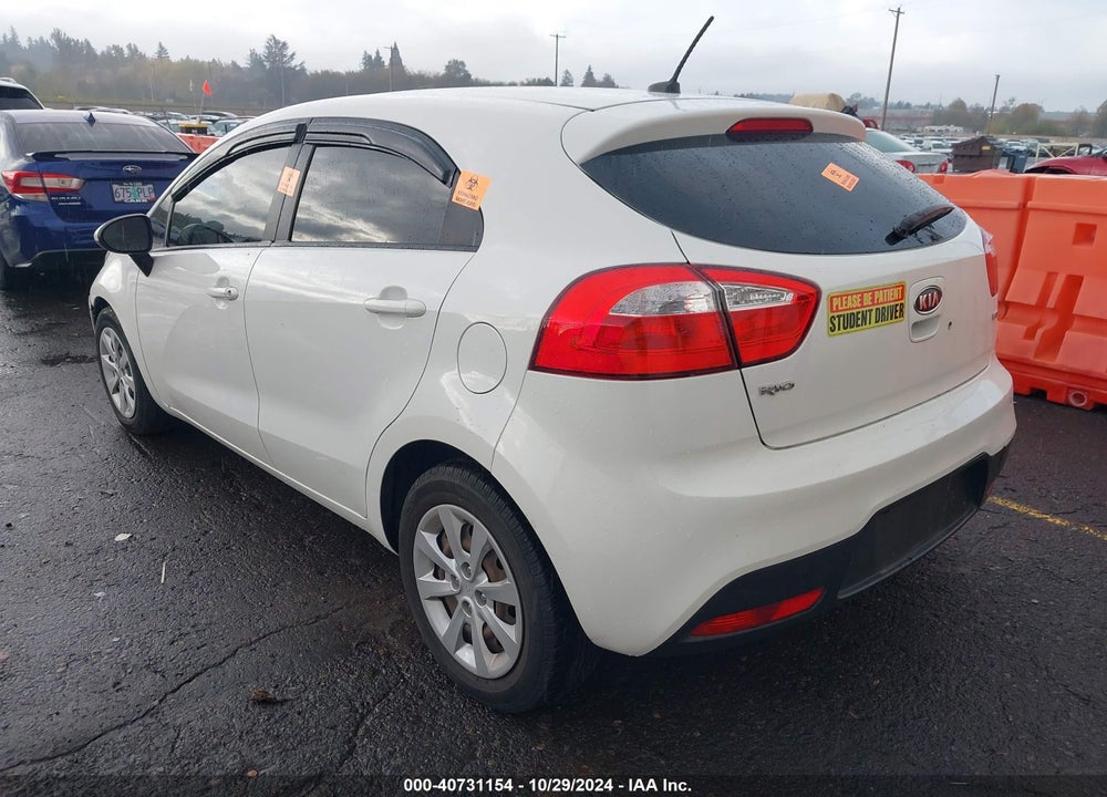 2013 KIA RIO LX VIN: KNADM5A3XD6132338