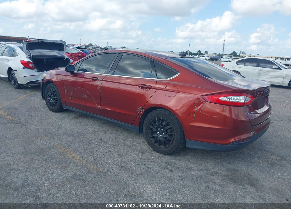 2014 FORD FUSION S VIN: 3FA6P0G75ER126506
