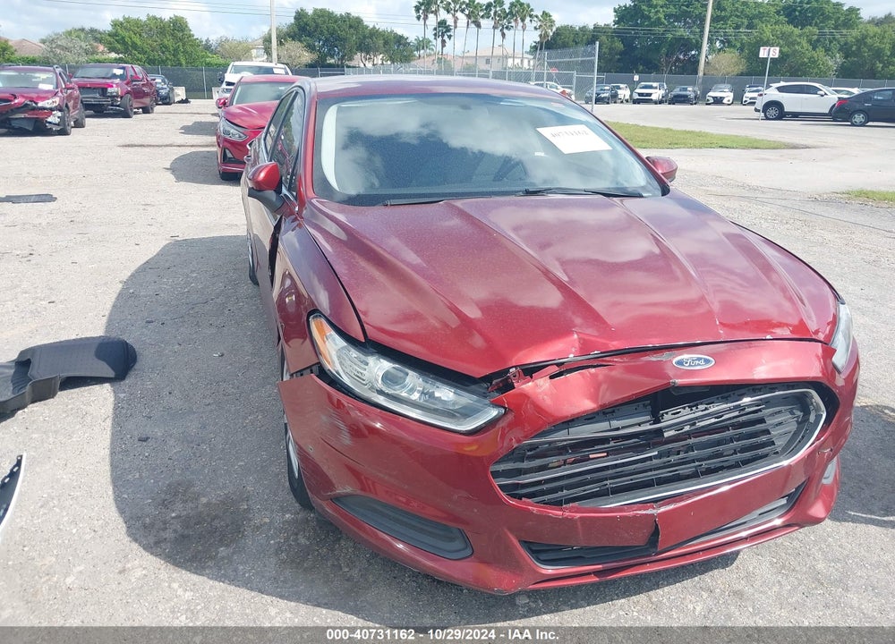 2014 FORD FUSION S VIN: 3FA6P0G75ER126506