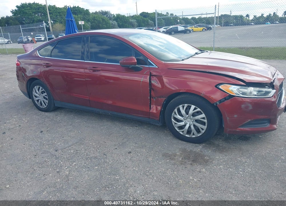2014 FORD FUSION S VIN: 3FA6P0G75ER126506
