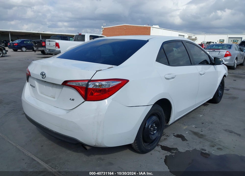 2016 TOYOTA COROLLA LE VIN: 5YFBURHE2GP561866