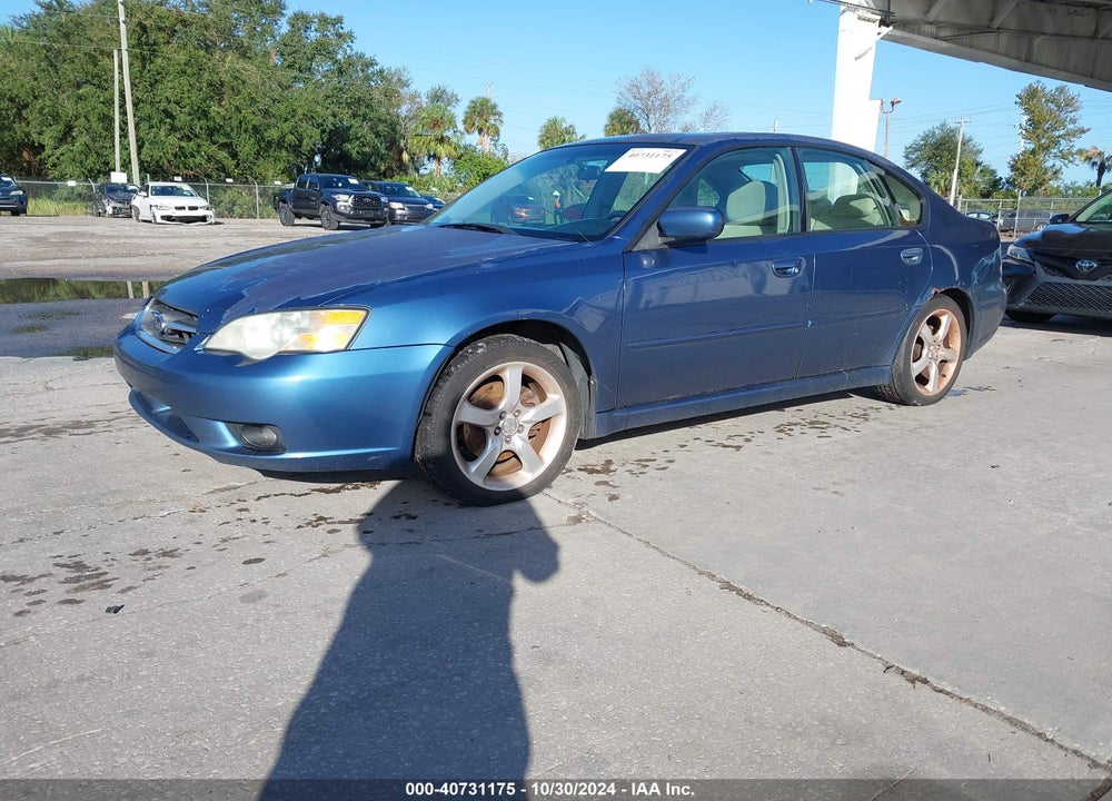 2007 SUBARU LEGACY 2.5I VIN: 4S3BL616576210008