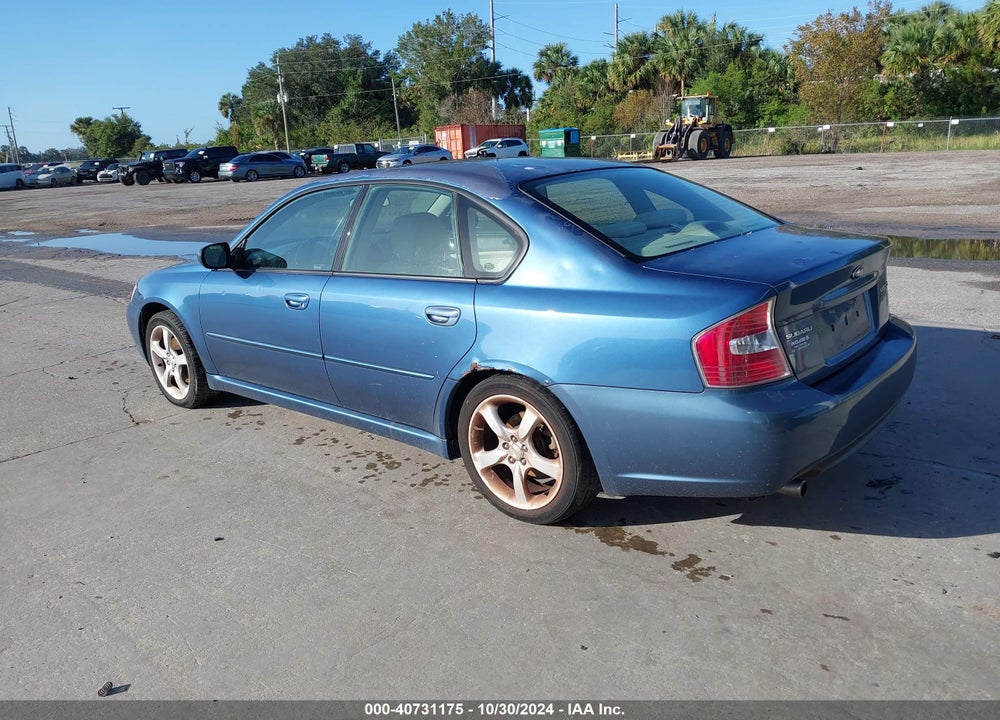 2007 SUBARU LEGACY 2.5I VIN: 4S3BL616576210008