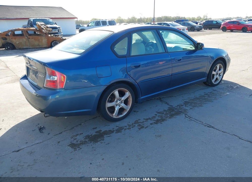 2007 SUBARU LEGACY 2.5I VIN: 4S3BL616576210008