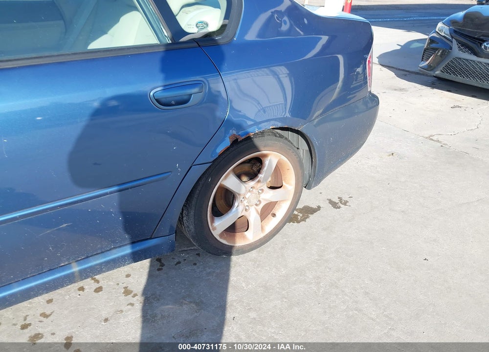 2007 SUBARU LEGACY 2.5I VIN: 4S3BL616576210008