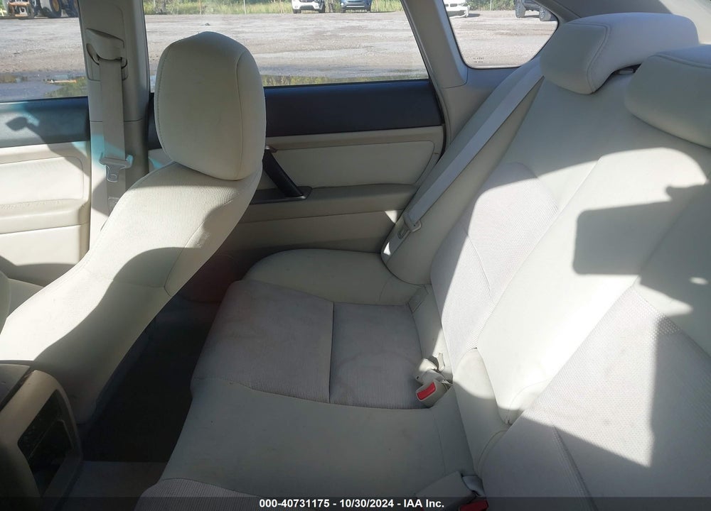 2007 SUBARU LEGACY 2.5I VIN: 4S3BL616576210008