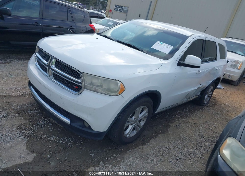2013 DODGE DURANGO SXT VIN: 1C4RDHAG4DC677286