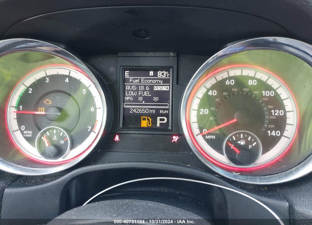 2013 DODGE DURANGO SXT VIN: 1C4RDHAG4DC677286