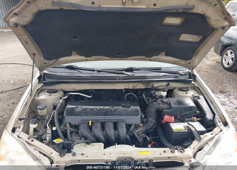 2008 TOYOTA COROLLA LE VIN: 2T1BR32E08C871944
