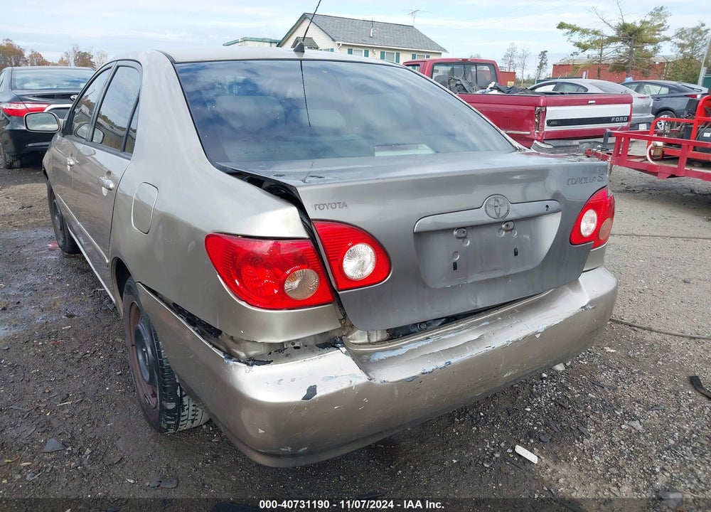 2008 TOYOTA COROLLA LE VIN: 2T1BR32E08C871944