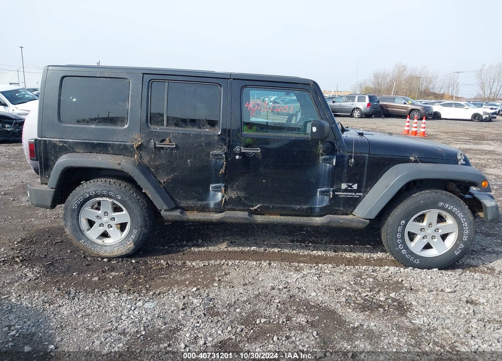 2007 JEEP WRANGLER UNLIMITED X VIN: 1J4GA39197L190151