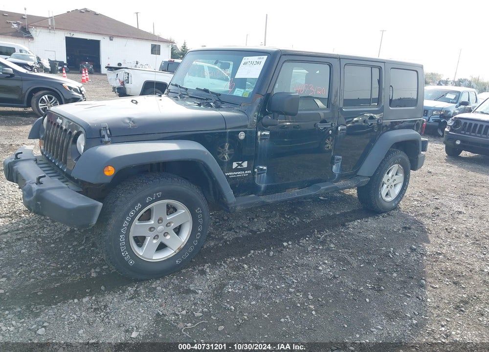 2007 JEEP WRANGLER UNLIMITED X VIN: 1J4GA39197L190151