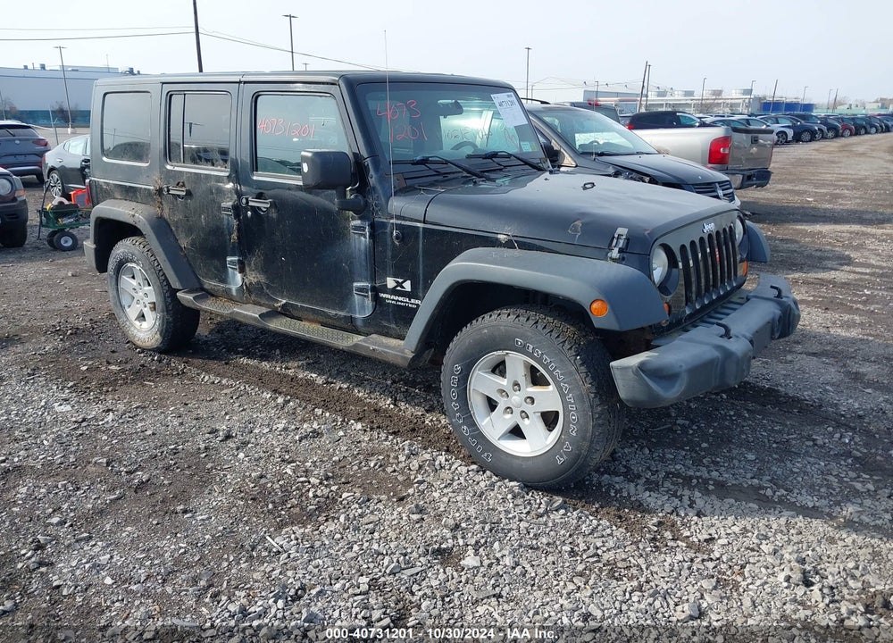 2007 JEEP WRANGLER UNLIMITED X VIN: 1J4GA39197L190151
