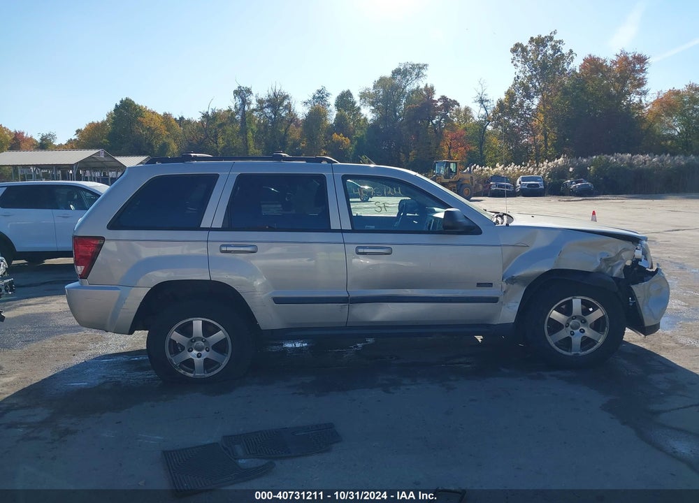 2008 JEEP GRAND CHEROKEE LAREDO VIN: 1J8HR48N08C174265