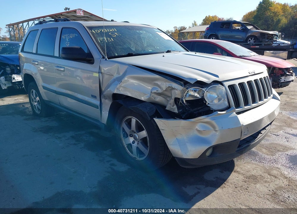 2008 JEEP GRAND CHEROKEE LAREDO VIN: 1J8HR48N08C174265