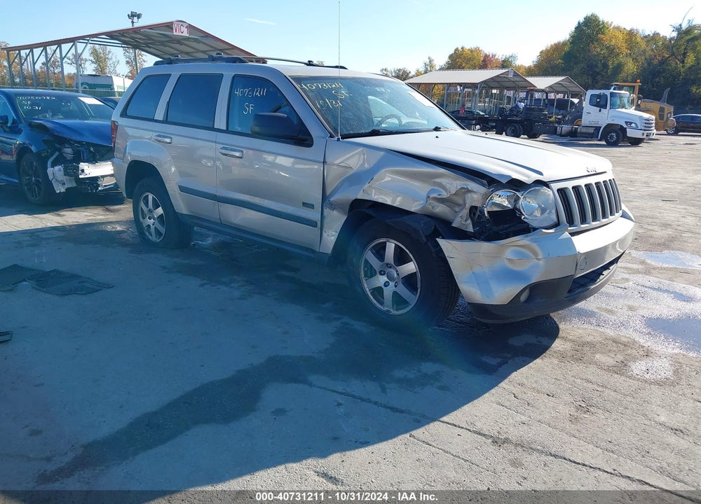 2008 JEEP GRAND CHEROKEE LAREDO VIN: 1J8HR48N08C174265