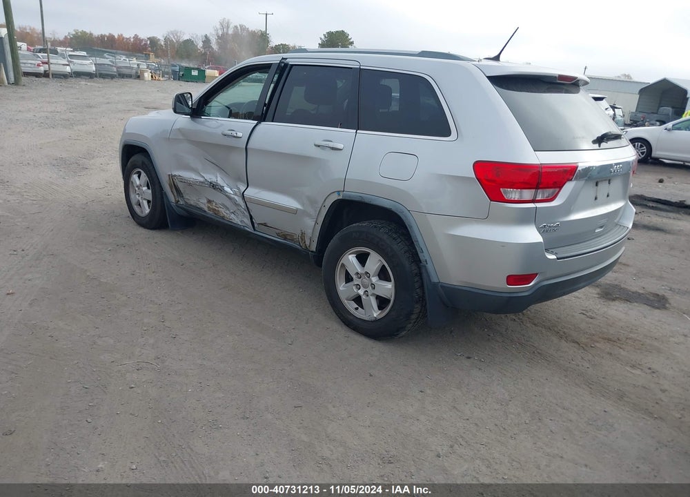 2012 JEEP GRAND CHEROKEE LAREDO VIN: 1C4RJFAG5CC117613