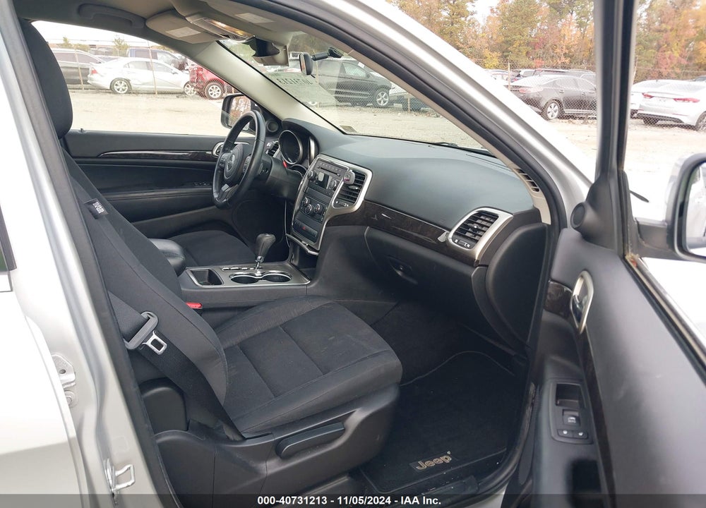 2012 JEEP GRAND CHEROKEE LAREDO VIN: 1C4RJFAG5CC117613