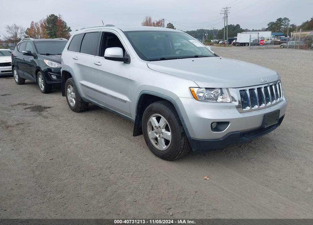 2012 JEEP GRAND CHEROKEE LAREDO VIN: 1C4RJFAG5CC117613