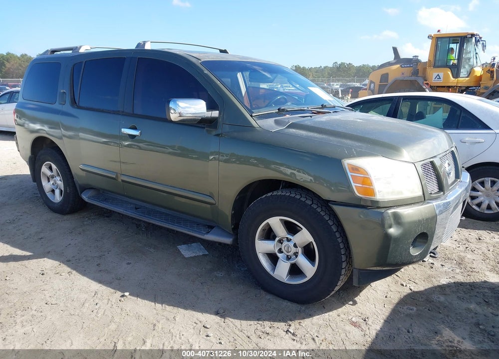 2004 NISSAN PATHFINDER ARMADA SE VIN: 5N1AA08B94N704726