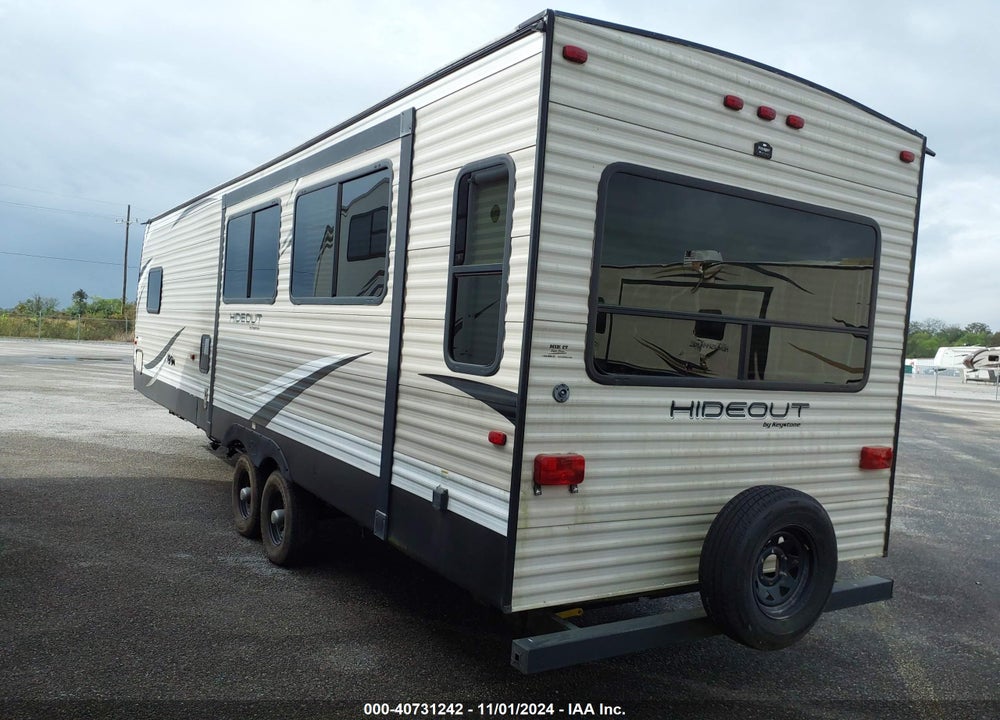 2019 KEYSTONE HIDEOUT-30RLBS VIN: 4YDT30R23K7243298