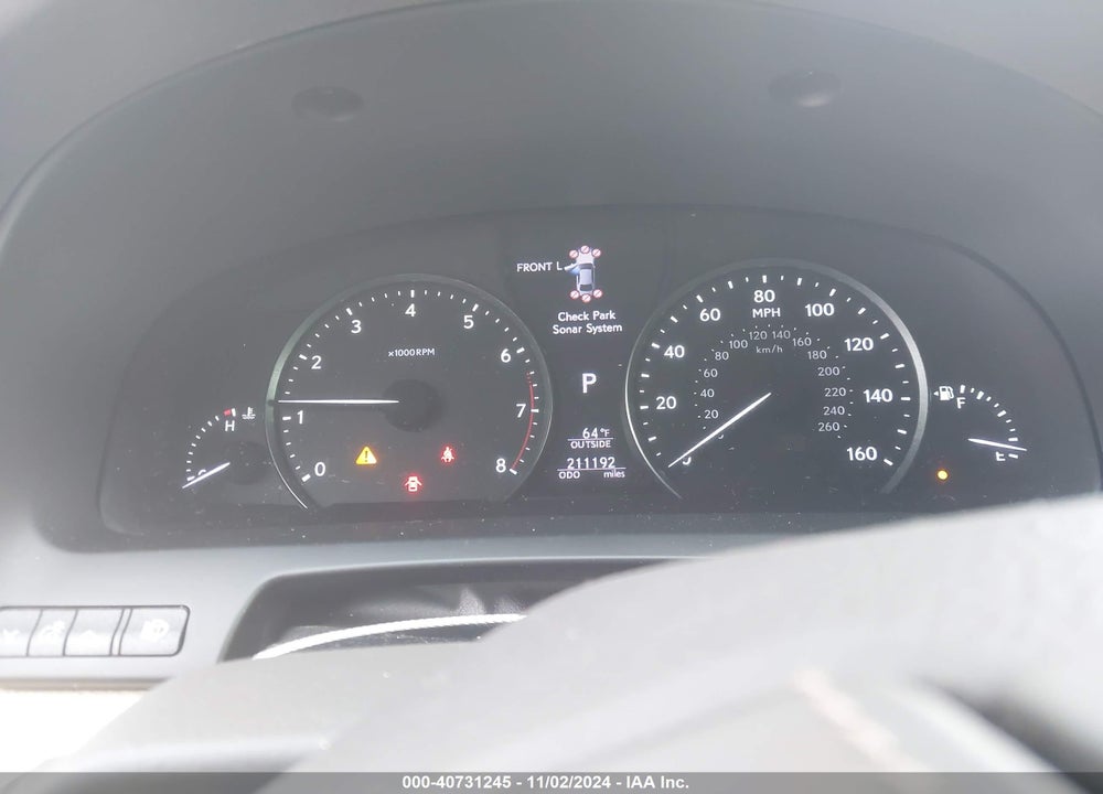 2015 LEXUS LS 460 L VIN: JTHGL5EF5F5055568