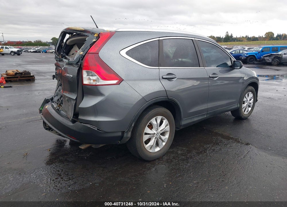 2013 HONDA CR-V EX-L VIN: 5J6RM4H73DL057523
